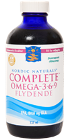 Complete Omega 3-6-9 med Citrussmag 237 ml Nordic Naturals